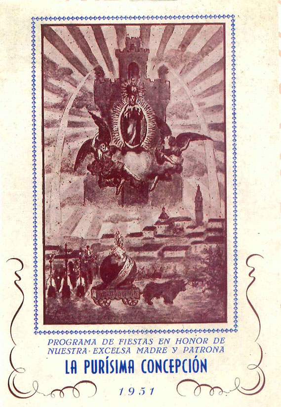 Fiestas de la Purísima 1951 Ontinyent / Onteniente
